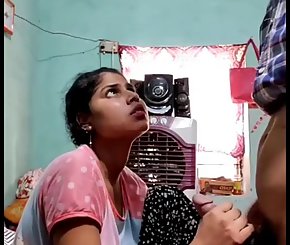 Desi Wife Seducing Her Husband With A Blowjob Sex